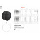 Carbon cső, D10 Carbon cső, D10