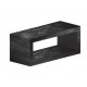 Carbon zártszelvény, 50x20x3 Carbon zártszelvény, 50x20x3