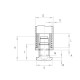 Állítható láb 22x22mm-es zártszelvényhez, M10 menettel. 1,5-2mm falvastagsághoz. Állítható láb 22x22mm-es zártszelvényhez, M10 menettel. 1,5-2mm falvastagsághoz.