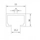 Aluprofil 55x36 Aluprofil 55x36