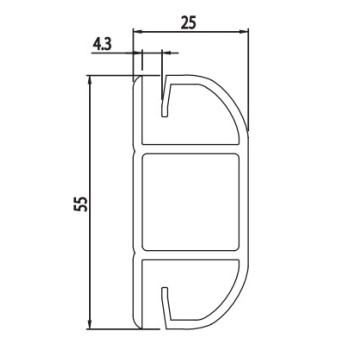 Aluprofil - Profil 25