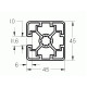 Aluprofil - 45x45 Három oldalon zárt Aluprofil - 45x45 Három oldalon zárt