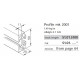 Aluprofil mk 2001 - 50x25 Aluprofil mk 2001 - 50x25