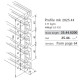 Aluprofil mk 2025.44 - Adapter 160x20 Aluprofil mk 2025.44 - Adapter 160x20