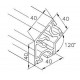 Aluprofil mk 2040.18 - 40x40 - 120 - Utolsó darabok!! Aluprofil mk 2040.18 - 40x40 - 120 - Utolsó darabok!!