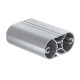 Aluprofil mk 2040.23 - 80x40 Ovális Aluprofil mk 2040.23 - 80x40 Ovális