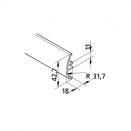 Aluprofil mk 2040.43