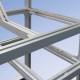 Aluprofil mk 2040.93 - 40x40 Két oldalon zárt - Tisztatéri - 90 Aluprofil mk 2040.93 - 40x40 Két oldalon zárt - Tisztatéri - 90