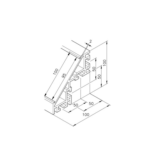 Aluprofil mk 2072