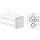 Zárókupak - 100x100 - Szürke -V2 Zárókupak - 100x100 - Szürke -V2