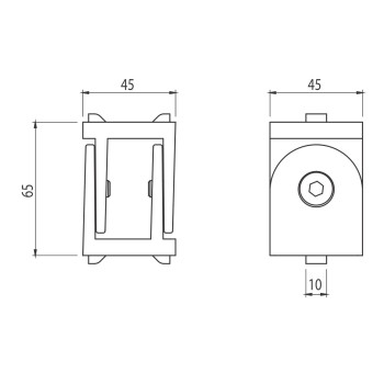 b10-45x45-g-2 - Csukló