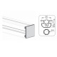 Zárókupak - 50x50 - Fekete - V2 Zárókupak - 50x50 - Fekete - V2