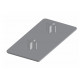Zárókupak - 80x40 - Szürke - V2 Zárókupak - 80x40 - Szürke - V2