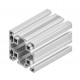 Aluprofil - 80x80 Egy 80-es oldalon zárt Aluprofil - 80x80 Egy 80-es oldalon zárt