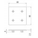 Zárókupak - 80x80 - Szürke - V2 Zárókupak - 80x80 - Szürke - V2