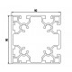 Aluprofil - 90x90 ECO - Két 90-es oldalon zárt - 90° Aluprofil - 90x90 ECO - Két 90-es oldalon zárt - 90°