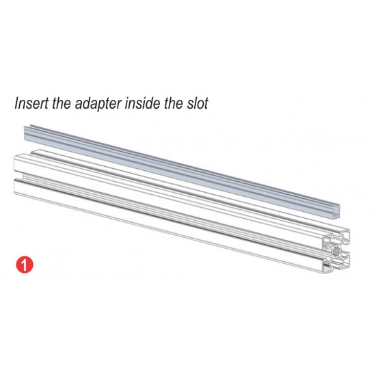 Led lámpa adapter - LED adapter - L=1000 mm