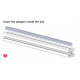 Led lámpa adapter - LED adapter - L=1000 mm Led lámpa adapter - LED adapter - L=1000 mm