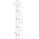 Összekötő elem - m8-L=180mm Összekötő elem - m8-L=180mm