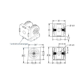 Csukló - 30x30-g