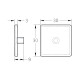 Zárókupak - 30x30 - Szürke Zárókupak - 30x30 - Szürke
