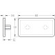Zárókupak - 60x30 - Szürke Zárókupak - 60x30 - Szürke