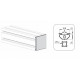 Zárókupak - 60x60 - Szürke Zárókupak - 60x60 - Szürke