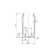 Aluprofil - 60x30 Kábelcsatorna profil Aluprofil - 60x30 Kábelcsatorna profil