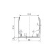 Aluprofil - 60x60 Kábelcsatorna profil Aluprofil - 60x60 Kábelcsatorna profil