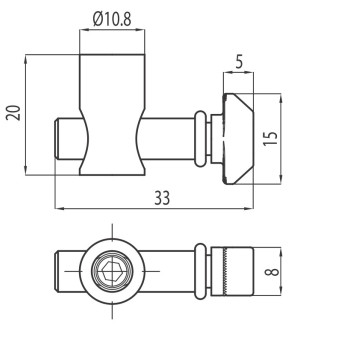 b8-gy-0-2 - Csatlakozó