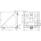Sarokelem - 60x60 - Alu változat Sarokelem - 60x60 - Alu változat