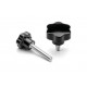 Csillag alakú marokcsavar d=20 mm menet: M4X15 Csillag alakú marokcsavar d=20 mm menet: M4X15