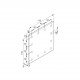 Csomólemez - 150 x 150 Csomólemez - 150 x 150