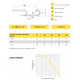Fém Energialánc - 45x100 - R150 - nyitott Fém Energialánc - 45x100 - R150 - nyitott