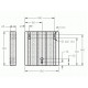 Talpelem - 160x160x28 - Alu Talpelem - 160x160x28 - Alu