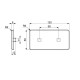 Zárókupak - 120x60 - Fekete Zárókupak - 120x60 - Fekete