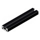 Aluprofil - 20x10 - Fekete Aluprofil - 20x10 - Fekete