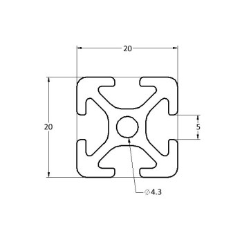 i5-20x20-B - Aluprofil
