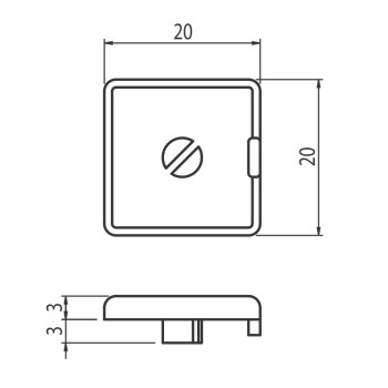 i5-20X20-cap-2 - Zárókupak