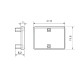 Zárókupak sarokelemhez - 20x20 - Szürke Zárókupak sarokelemhez - 20x20 - Szürke