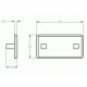 Zárókupak - 40x20 - Fekete - ESD Zárókupak - 40x20 - Fekete - ESD