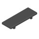 Zárókupak sarokelemhez - 40x40 - Szürke Zárókupak sarokelemhez - 40x40 - Szürke