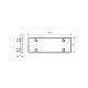 Zárókupak sarokelemhez - 40x40 - Szürke Zárókupak sarokelemhez - 40x40 - Szürke