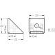 Sarokelem - 20x20 - Zn Sarokelem - 20x20 - Zn