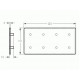 Zárókupak - 120x60 - Fekete Zárókupak - 120x60 - Fekete