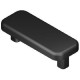 Zárókupak - 30x12 - Fekete Zárókupak - 30x12 - Fekete