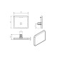 Zárókupak - 30x24 - Fekete Zárókupak - 30x24 - Fekete