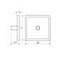 Zárókupak - 30x30 - Szürke Zárókupak - 30x30 - Szürke