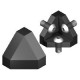 Sarokösszekötő - 3D - 30x30 - 45 - Készlet Sarokösszekötő - 3D - 30x30 - 45 - Készlet