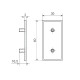 Zárókupak - 60x30 - Szürke Zárókupak - 60x30 - Szürke